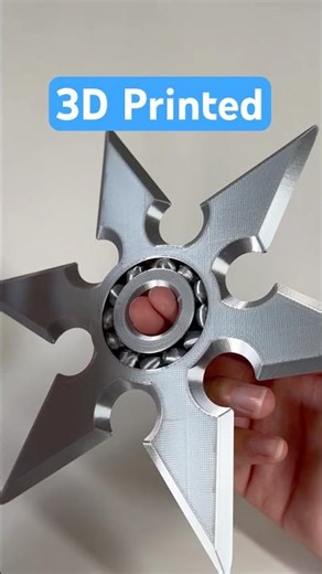Making Ninja Star Fidget #3dprinting #fidget #shorts #satisfying