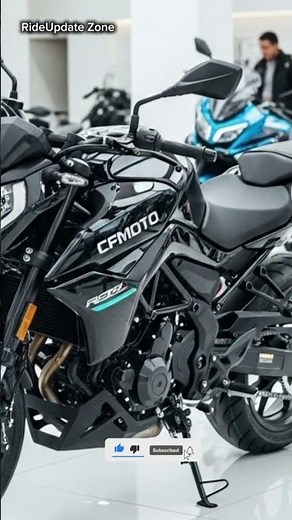 CFMOTO NK 400 New Model in White – Luxury Showroom High Resolution Bike Display