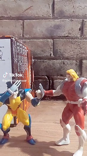 Wolverine vs Omega Red part 2 - the finale! #russia #wolverine #actionfigures