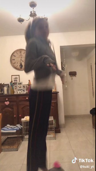 Fun Indoor Dance Moments With Harvard Hoodie