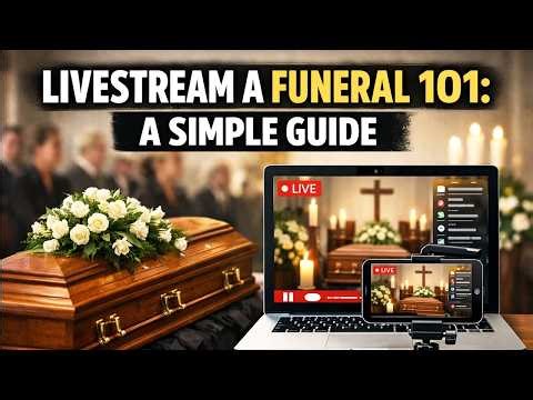 Livestream A Funeral 101: A Simple Guide