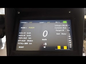 DIY Electric Bike || Dashboard-Battery Monitor || RaspberryPi-Qt