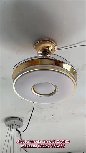 aneka pintu aluminium on Instagram: "Lampu Kipas LED Multifungsi hadir sebagai solusi pencahayaan sekaligus sirkulasi udara dalam satu produk. Dilengkapi dengan lampu LED yang dapat berubah warna sesuai suasana, serta remote control untuk mengatur nyala lampu, warna, tingkat kecerahan, dan kecepatan kipas dengan mudah. Desain modern, hemat listrik, suara halus, dan cocok digunakan di ruang tamu, kamar tidur, maupun ruang kerja. Praktis, estetik, dan fungsional untuk kebutuhan rumah masa kini. Te