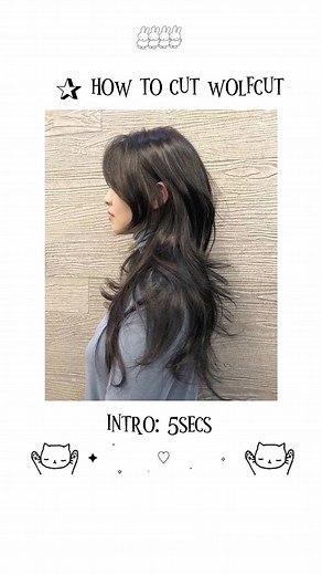 Vibrant Wolf Cut Hairstyle Tutorial for Long Hair
