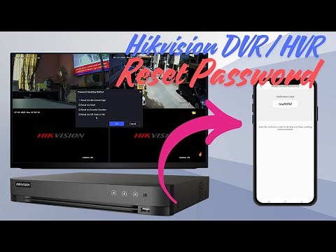 How to Reset Hikvision DVR/HVR Admin Password Using Hik-Connect App | For latest version DVR/HVR