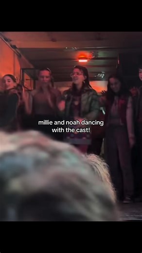 Millie Bobby Brown and Noah Schnapp Dance with Cast