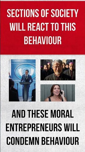 What is a moral panic? #sociology #alevelsociology #gcsesociology