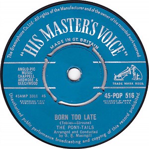 The Pony-Tails - Born Too Late