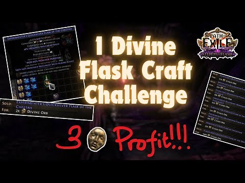 [POE 3.27] Secret Flask Crafting Tech with Foulborn Currency | Easy Profit Crafting Guide