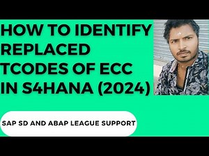 How to identify replaced tcodes of ECC in S4HANA
