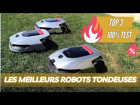 Top 3 des meilleurs robots tondeuses testés en 2026 !