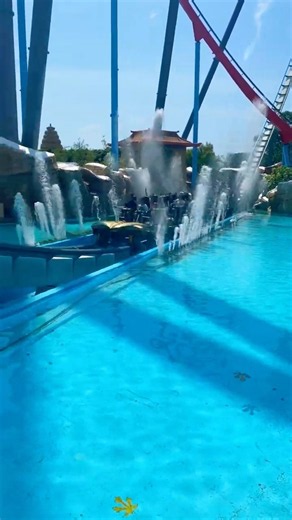 Shambhala PortAventura 🎢 | Epic Rollercoaster Water Splash!💦