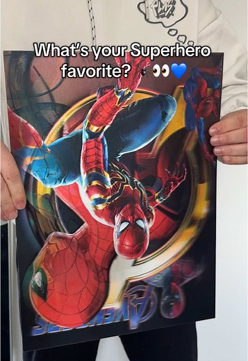 Must-Have 3D Lenticular Superhero Posters