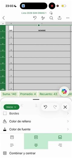 Tamaño de celdas y columnas una tabla ejemplos doctor Alex