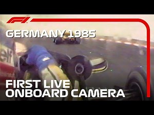 The First Onboard Camera In A Formula 1 Race | 1985 German Grand Prix