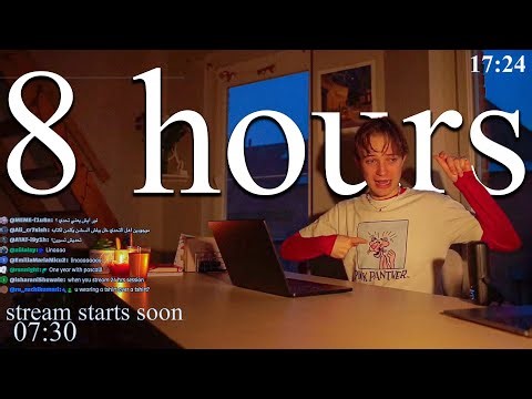 LIVE-SPECIAL from Belgium | 8-HOUR study with me in GENT📚⛈️ rain sounds & pomodoro timer 60 & 10