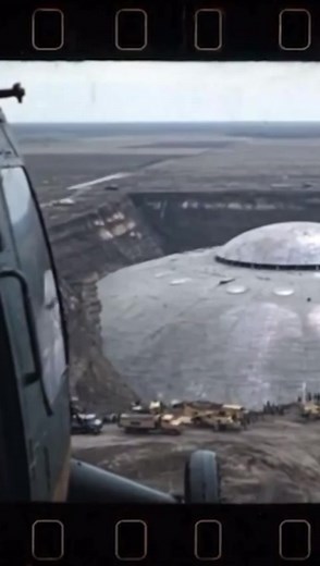 USSR UFO Excavation: 1970s Helicopter Footage