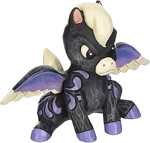 Enesco Disney Traditions by Jim Shore Fantasia Pegasus Figurine 3.1" Black