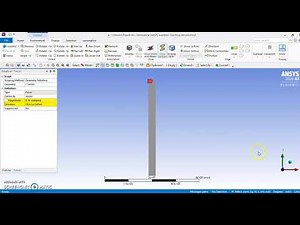 Column Analysis in Ansys Workbench