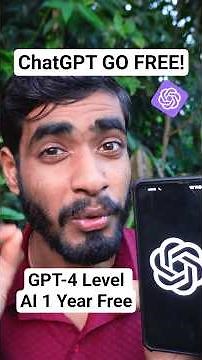 ChatGPT Go Free in India! 😱 GPT-4 Level AI Bina Paisa Diye 🔥🇮🇳 #shorts