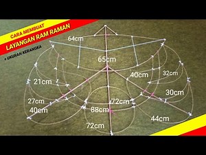 Tutorial cara membuat layangan ram raman