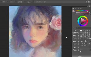 【板绘】保留了一部分画画的味道