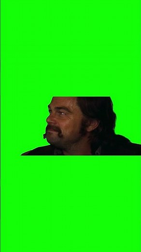 Leonardo DiCaprio Happy Crying meme - Green Screen