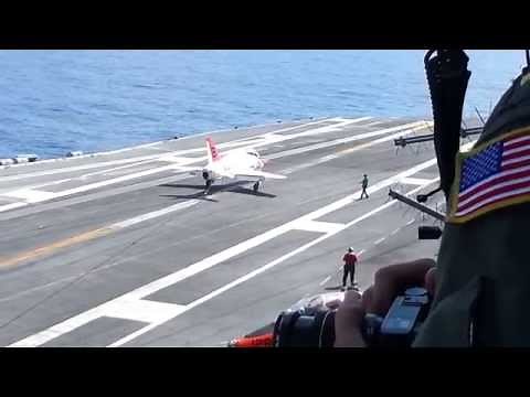 T45C Carrier Qualifications USS Roosevelt