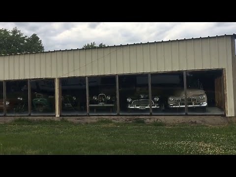 Abandoned vintage cars left to rot in an old Museum | Barn Find