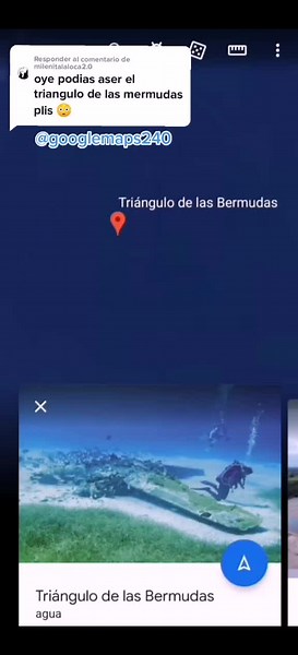 Explorando el Triángulo de las Bermudas en Google Earth