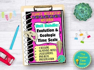 Evolution Natural Selection Curriculum Notebook | Teaching Resources