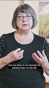 On last night's episode of Our Community, we met Robyn Rennie, an Orillia, Ont., artist who is partially sighted. We visit Robyn's home studio and attend her solo exhibit. Stream the episode now, for free, on AMI ! #InclusionMatters #InclusiveArts #TactileArt | AMI