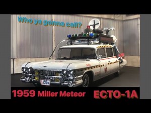 1959 Cadillac Miller Meteor - Ecto-1A - AMT 1/24