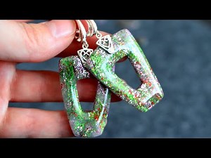 colored gold foils + translucent cernit polymer clay tutorial