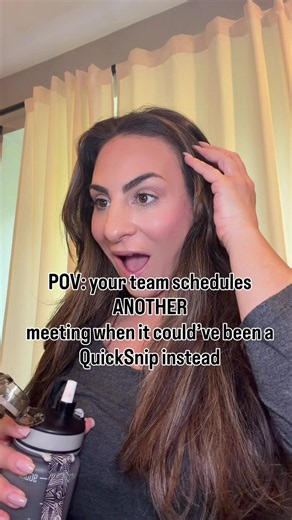 Let’s wrap this up fast! #quicksnip #workflow #projectmanagement #productivity #sales @QuickSnip