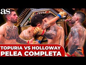 ILIA TOPURIA VS MAX HOLLOWAY | HIGHLIGHTS | UFC en LA JAULA DE AS