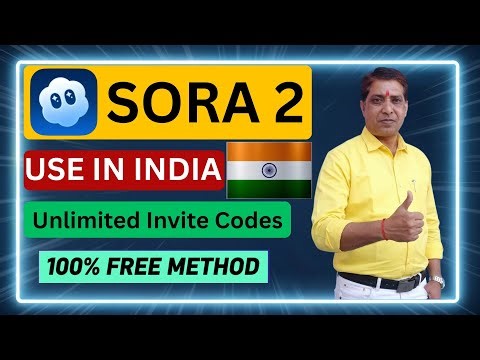 How to Use Sora 2 for FREE in India ✅ Sora 2 Invite Code Free | Get Unlimited Invite Codes