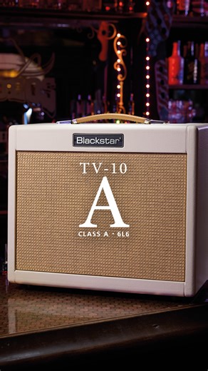 The TV-10 A harnesses the nuances of the 6L6 valve, delivering incredible tone through its 12" Celestion speaker. The 6L6 power valve produces a characteristically bright clean sound and a hot lead tone 🔥 Learn more: https://blackstaramps.com/tv-10a/ | Blackstar Amplification
