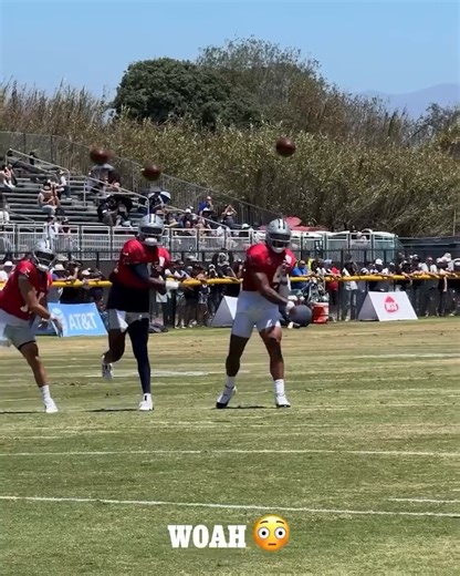 The Dallas QBs were too in sync 🎯 (via Dallas Cowboys) | NFL on ESPN