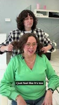 Her Hair has TWO Different Textures?