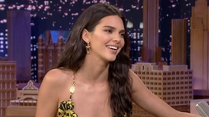 Kendall Jenner reveals why she avoided meeting Brad Pitt and teaches Jimmy a high school cheer. | The Tonight Show Starring Jimmy Fallon