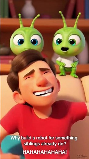 “Earth Experiment #74: The ‘Tickle Machine’ (Pointless Human Invention) 👽🤣” #relatable #alienhumor