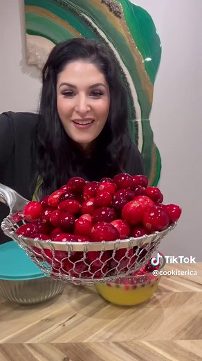 Candied Cranberries Recipe from Grandma Lillian