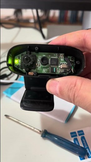 Logitech C310 beyaz ekran problemi.