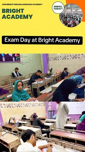 Exam Day Success at Bright English Language Academy