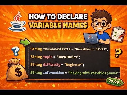 Rules for declaring the variable names in java programming launguage.