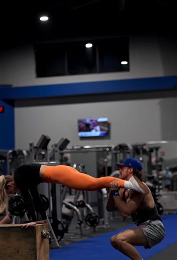 This gym challenge was chaotic: intense workout fun!