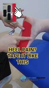 How to Tape Plantar Fasciitis with Decathlon Tape (Podiatrist Method)