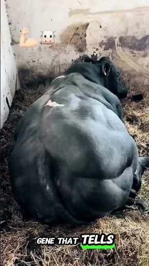 🐄 The World’s Most Muscular Cow!