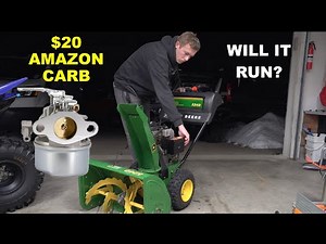 Will a $20 Amazon Carburetor Fix My Snowblower?